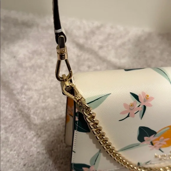 kate spade caron madison flap convertible crossbody orange toss - Picture 5 of 5